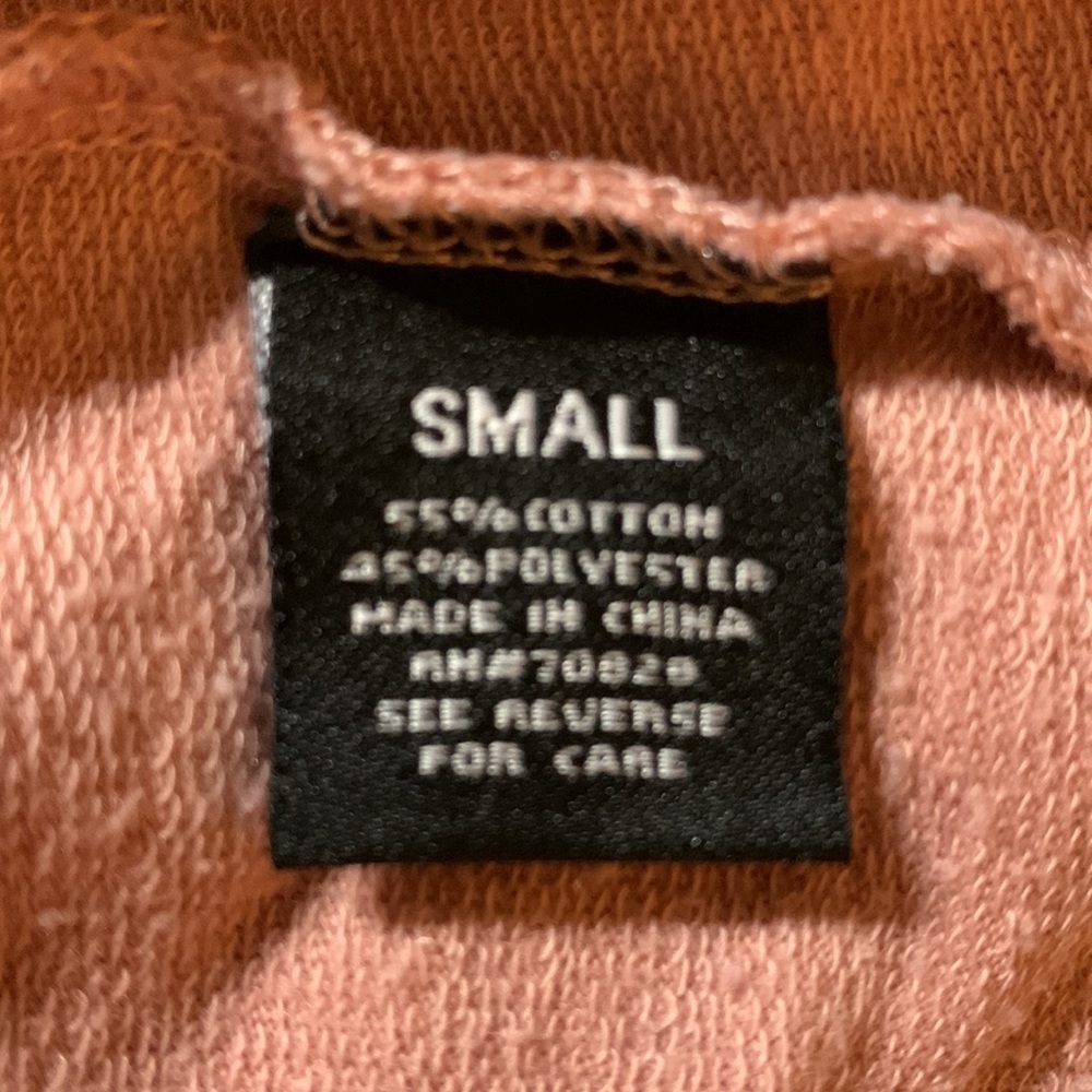 Carbon Short Sleeve top - good condition, Size small, sweatshirt type fabric - Picture 4 of 5
